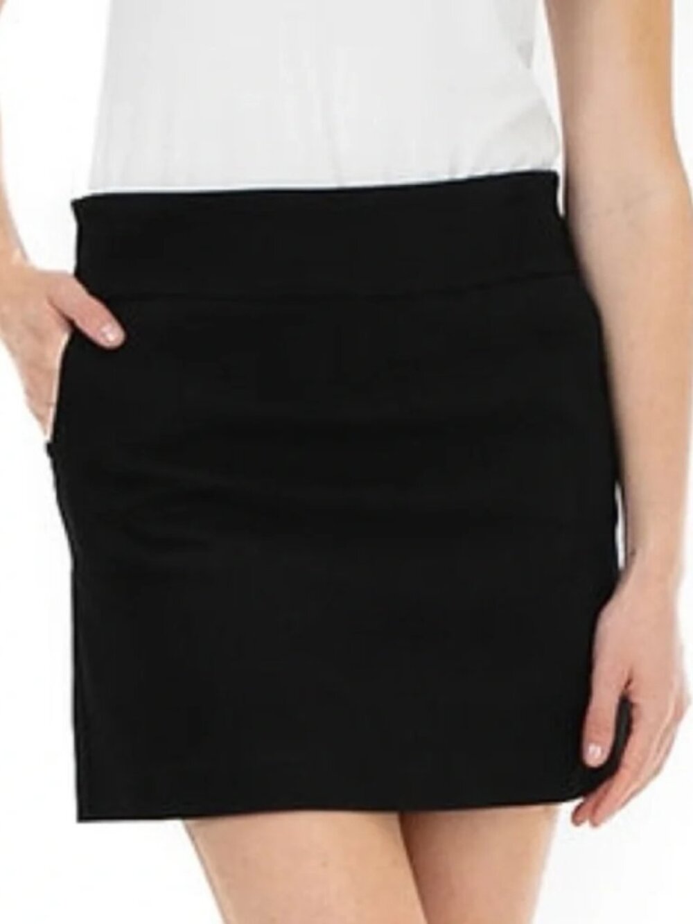 Zac & Rachel Black Women's Skort with pockets - Size 12